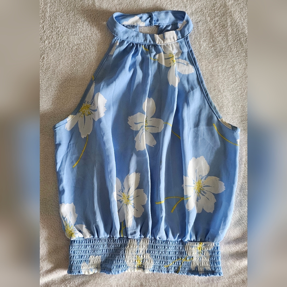 Floral Halter Top